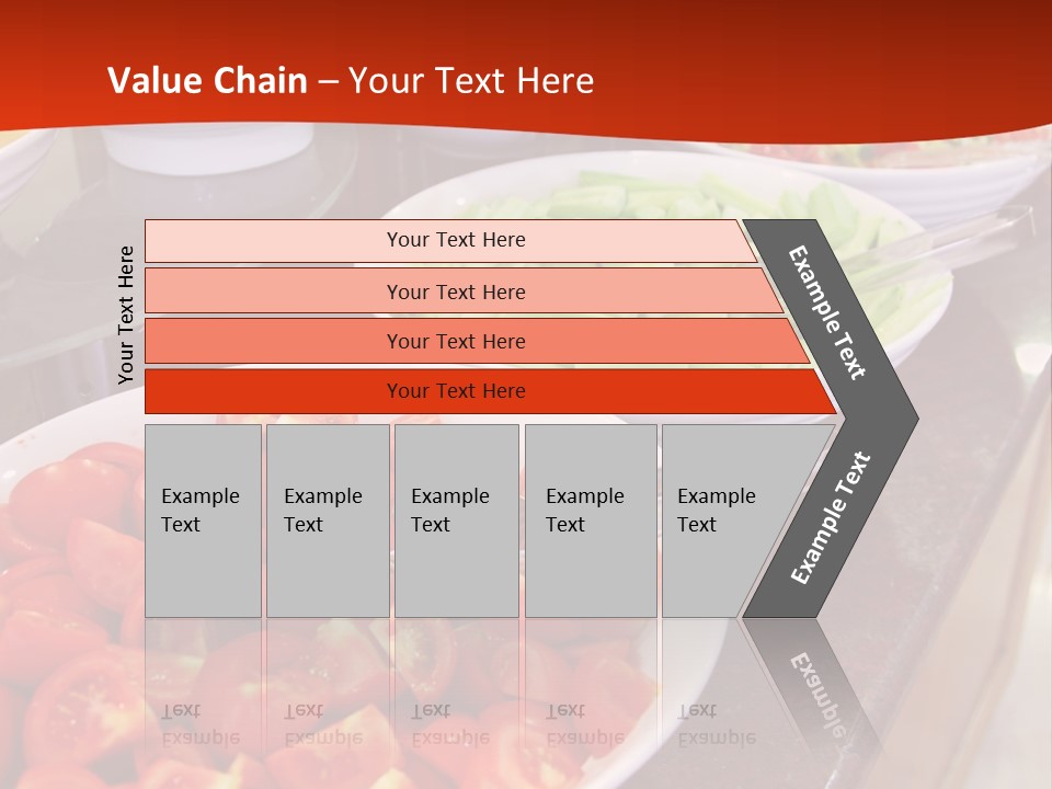 Salad Restaurant Vegetable PowerPoint Template