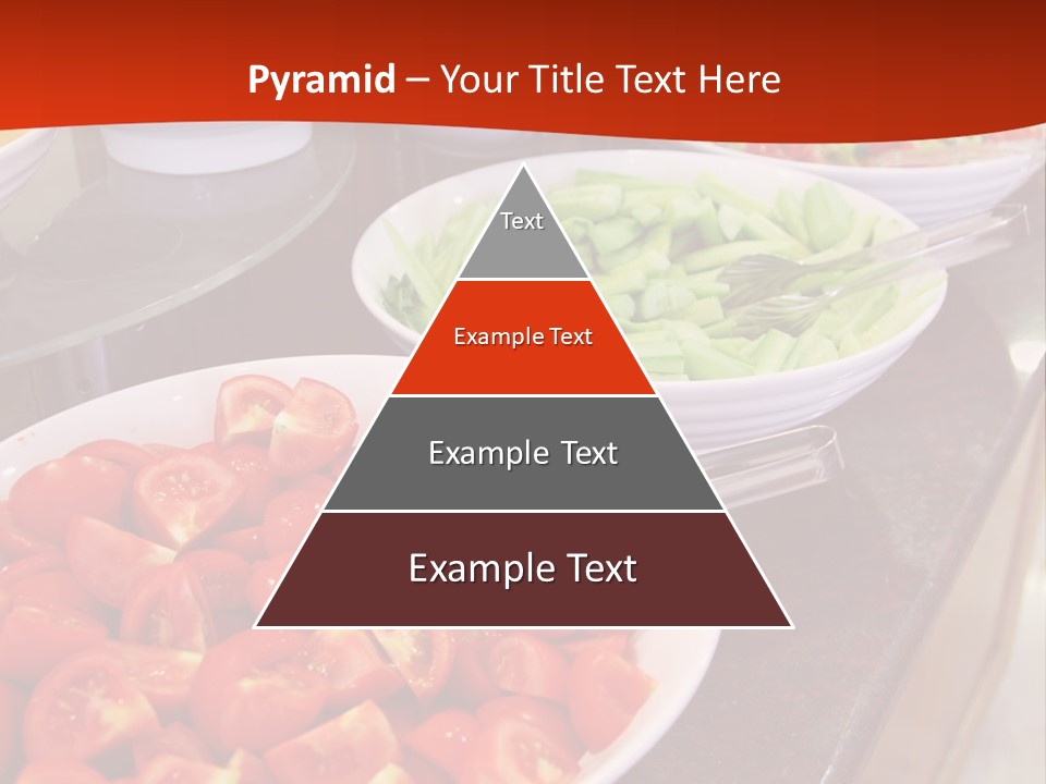 Salad Restaurant Vegetable PowerPoint Template