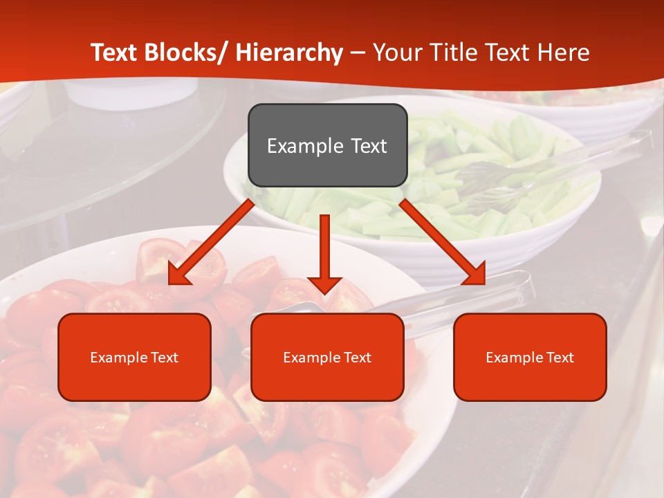 Salad Restaurant Vegetable PowerPoint Template