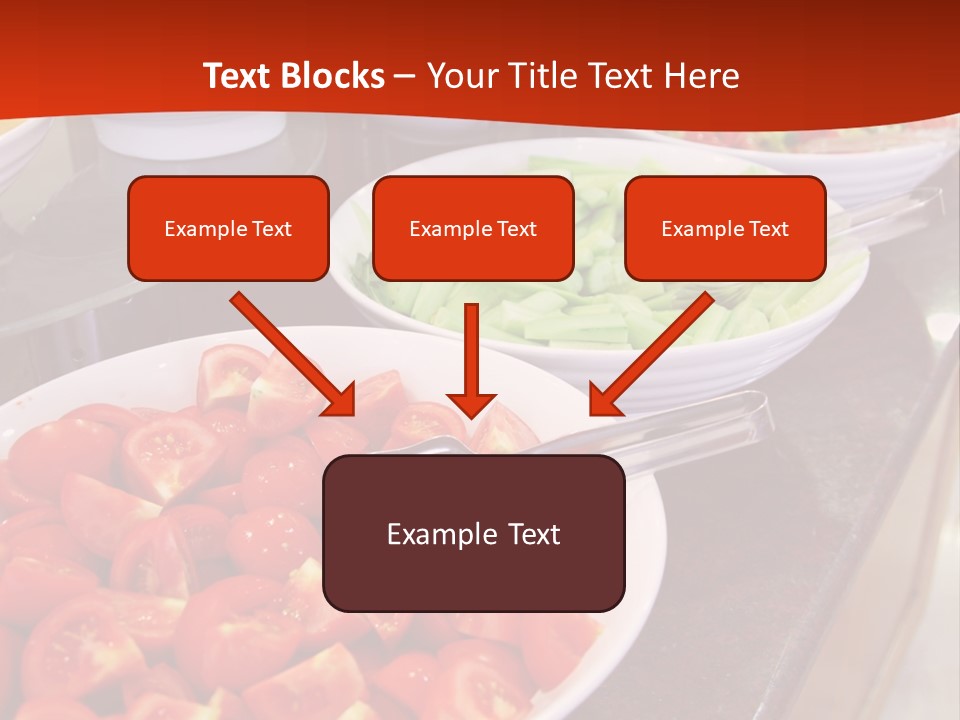 Salad Restaurant Vegetable PowerPoint Template