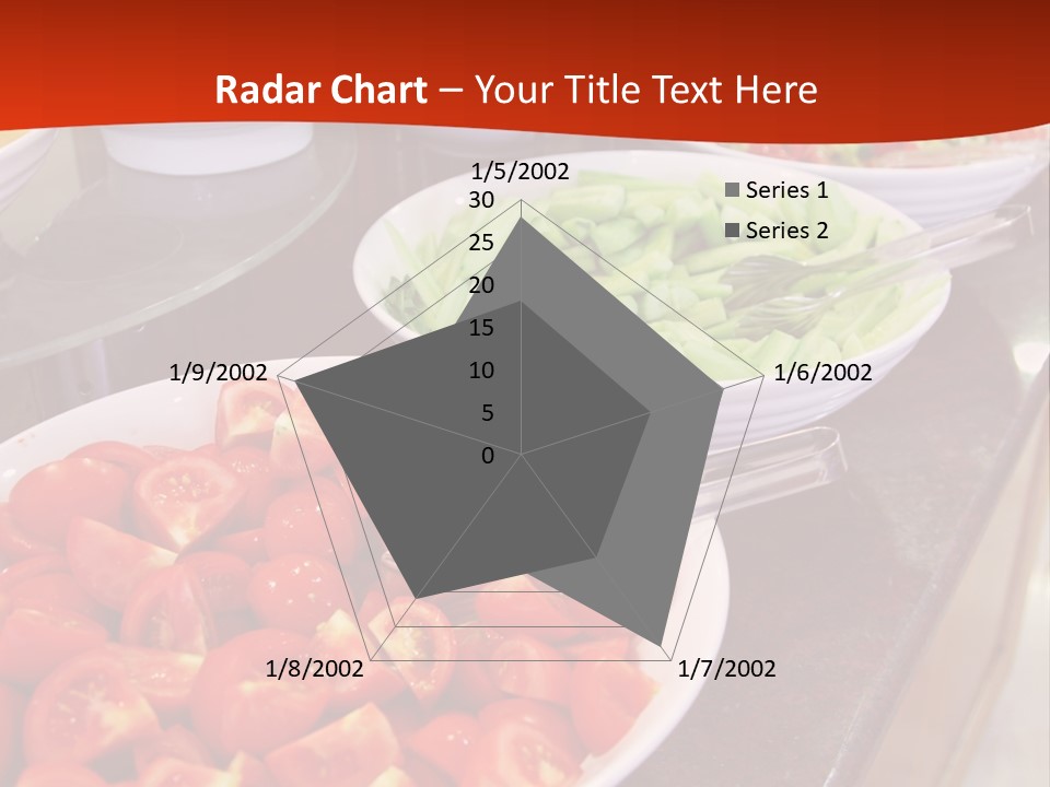 Salad Restaurant Vegetable PowerPoint Template
