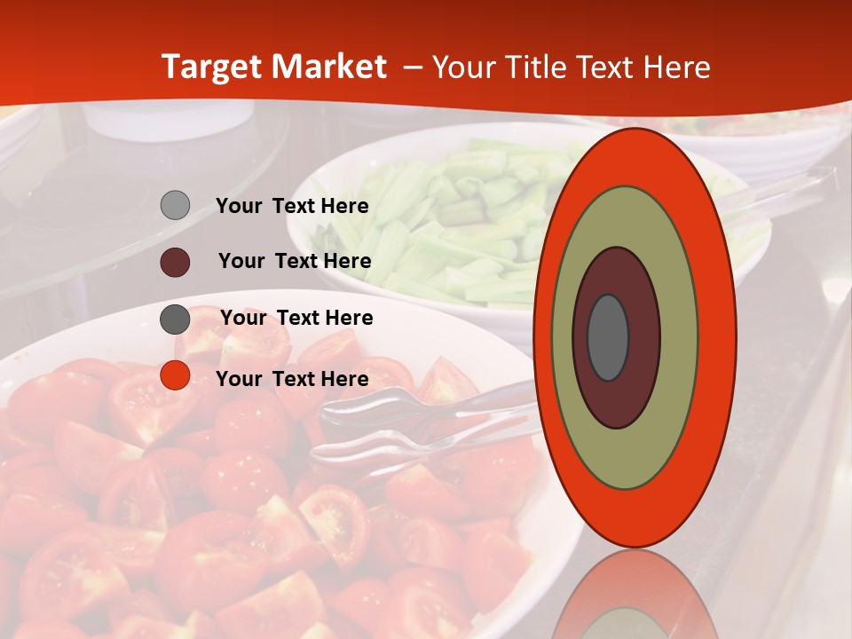 Salad Restaurant Vegetable PowerPoint Template