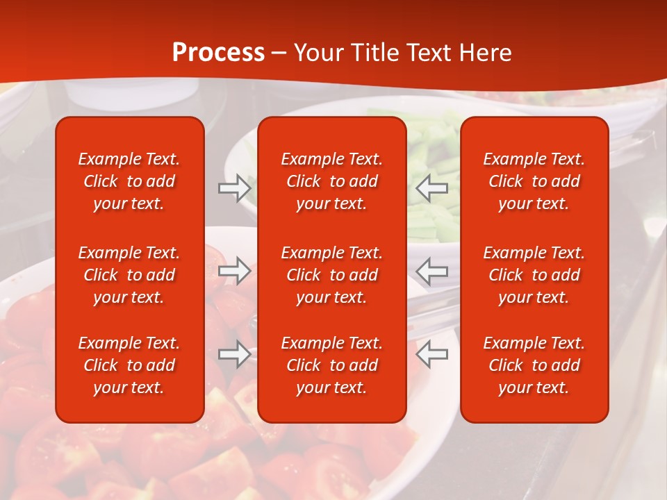 Salad Restaurant Vegetable PowerPoint Template