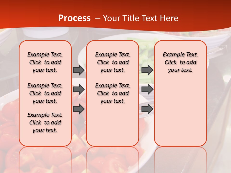 Salad Restaurant Vegetable PowerPoint Template
