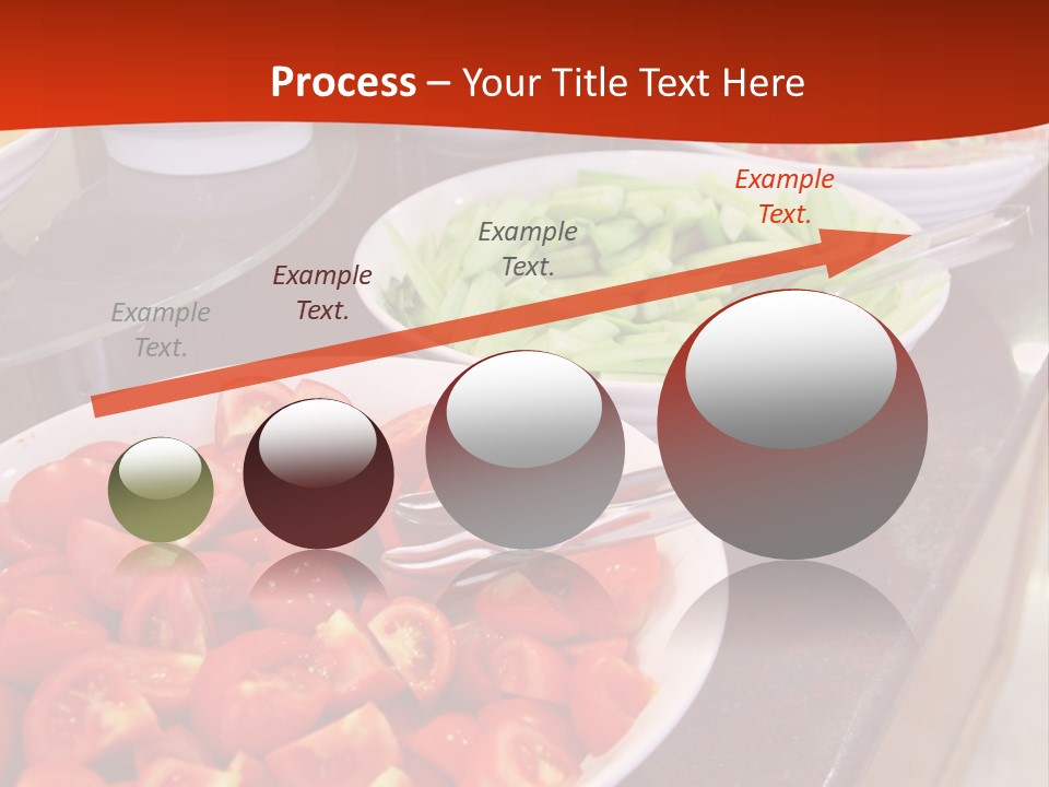 Salad Restaurant Vegetable PowerPoint Template