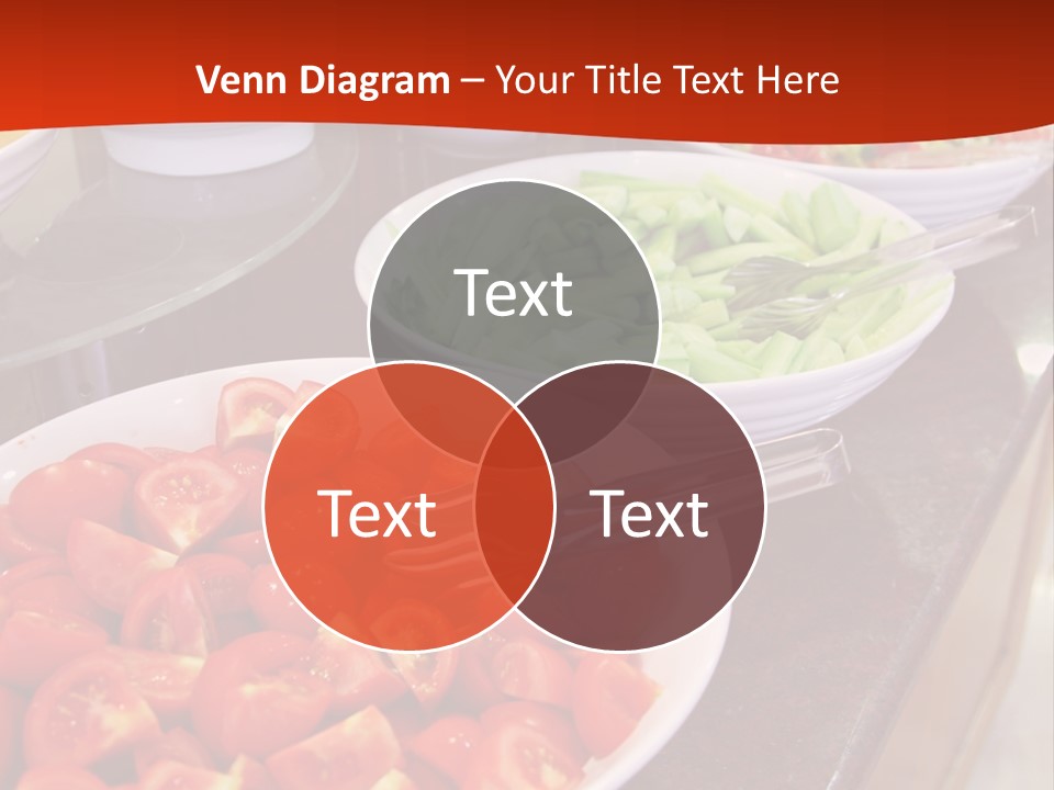 Salad Restaurant Vegetable PowerPoint Template