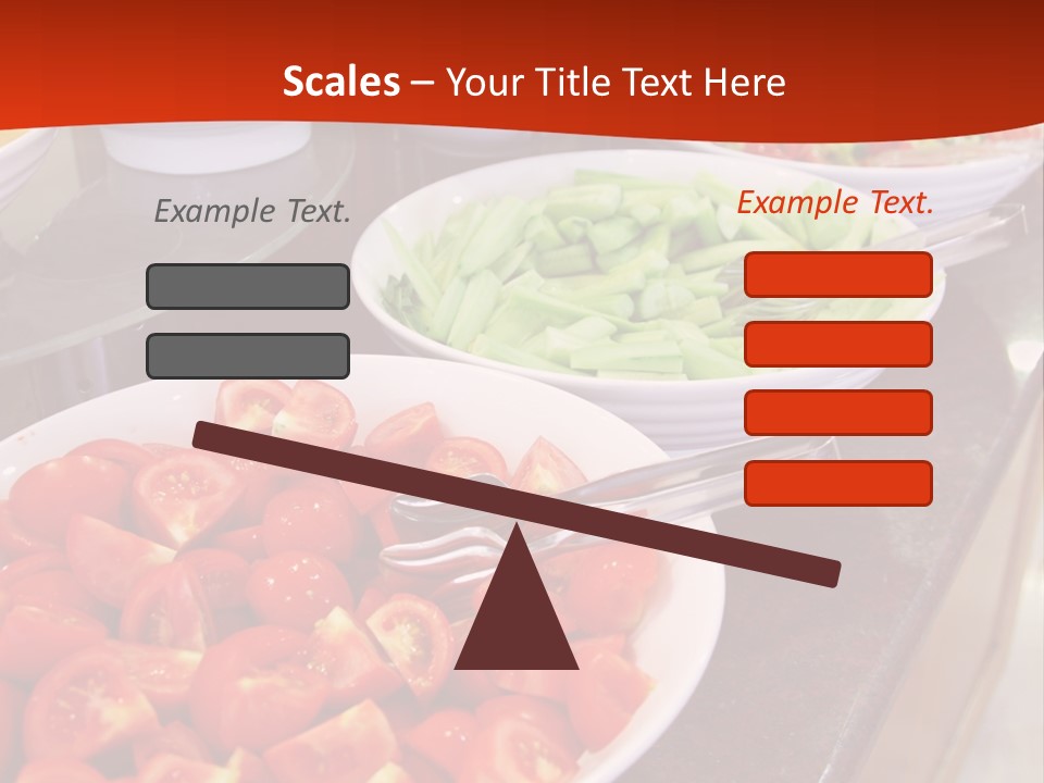 Salad Restaurant Vegetable PowerPoint Template