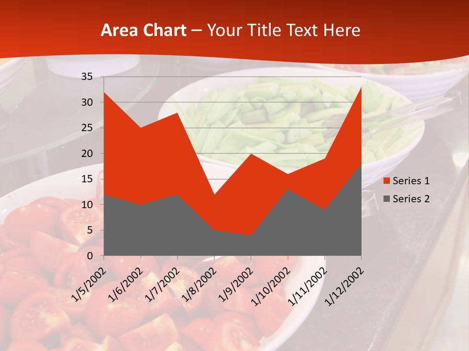 Salad Restaurant Vegetable PowerPoint Template