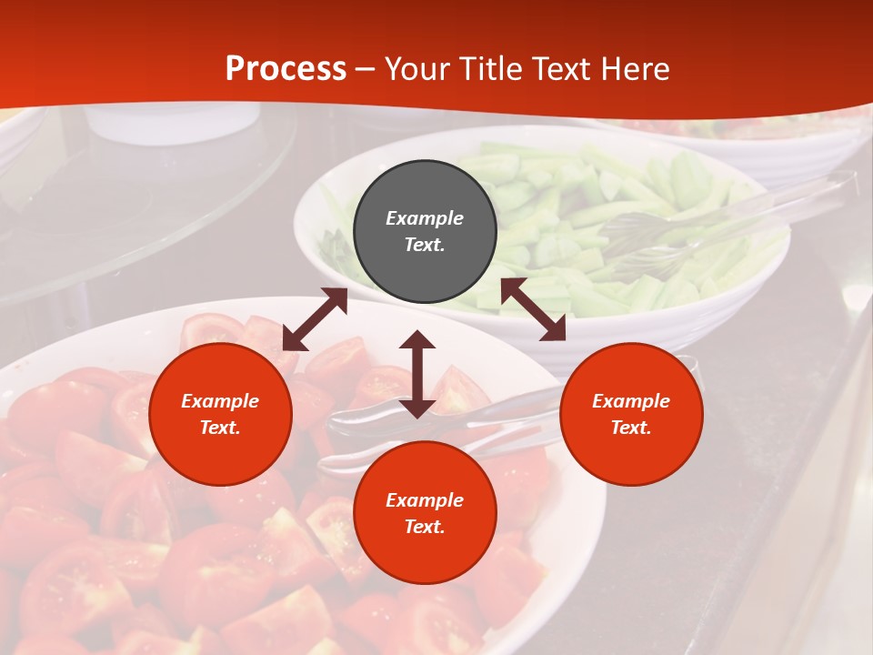 Salad Restaurant Vegetable PowerPoint Template