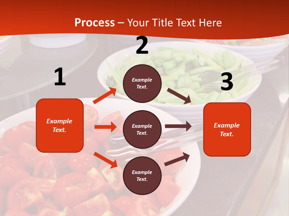 Salad Restaurant Vegetable PowerPoint Template