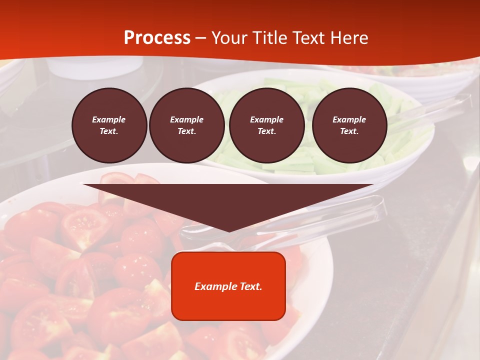 Salad Restaurant Vegetable PowerPoint Template