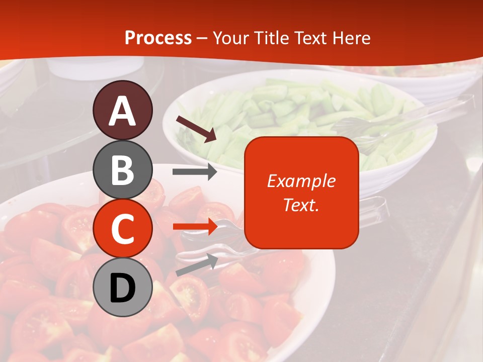 Salad Restaurant Vegetable PowerPoint Template
