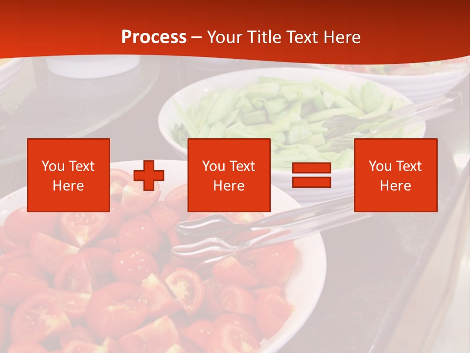Salad Restaurant Vegetable PowerPoint Template
