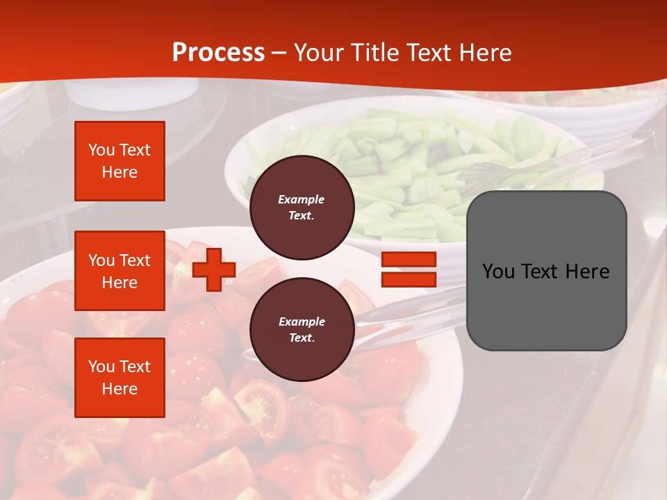 Salad Restaurant Vegetable PowerPoint Template