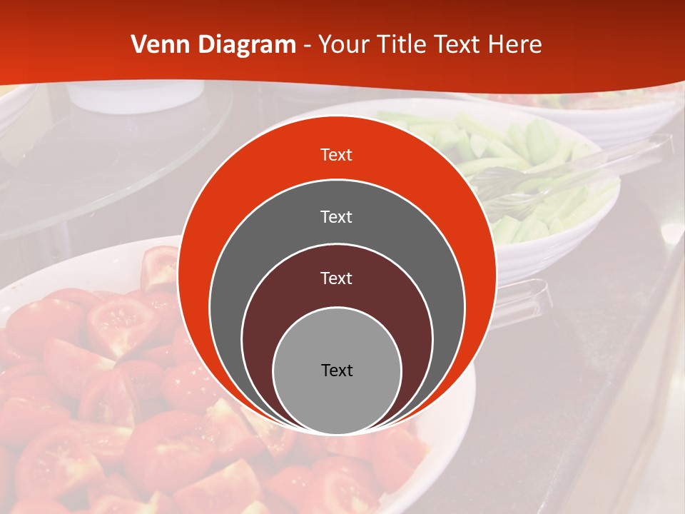 Salad Restaurant Vegetable PowerPoint Template