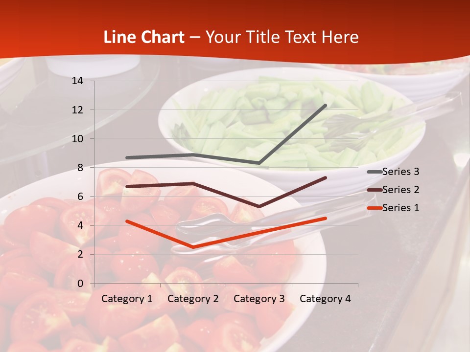 Salad Restaurant Vegetable PowerPoint Template