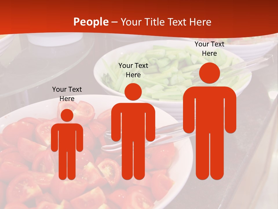 Salad Restaurant Vegetable PowerPoint Template