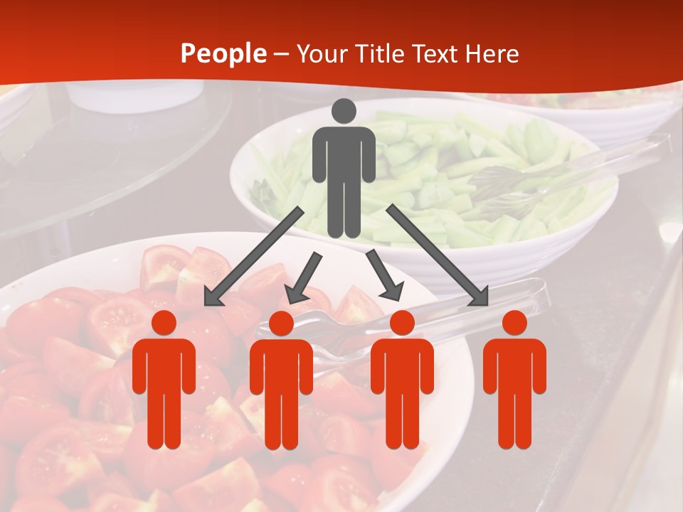 Salad Restaurant Vegetable PowerPoint Template