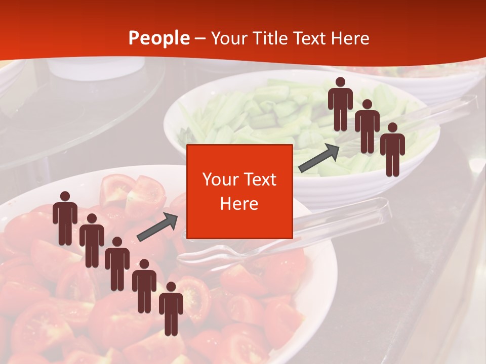 Salad Restaurant Vegetable PowerPoint Template