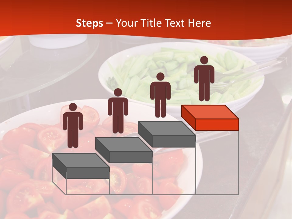 Salad Restaurant Vegetable PowerPoint Template