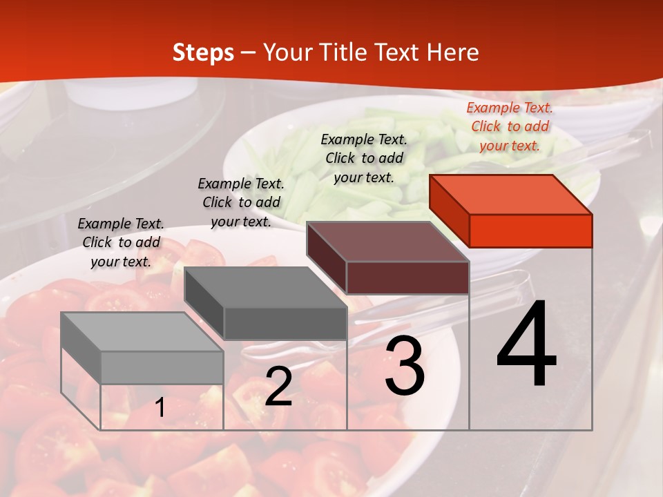 Salad Restaurant Vegetable PowerPoint Template