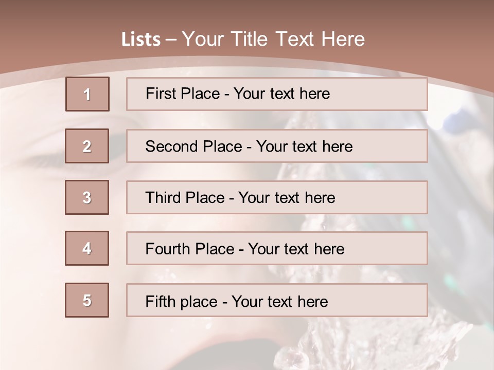 Washing Curiosity One PowerPoint Template