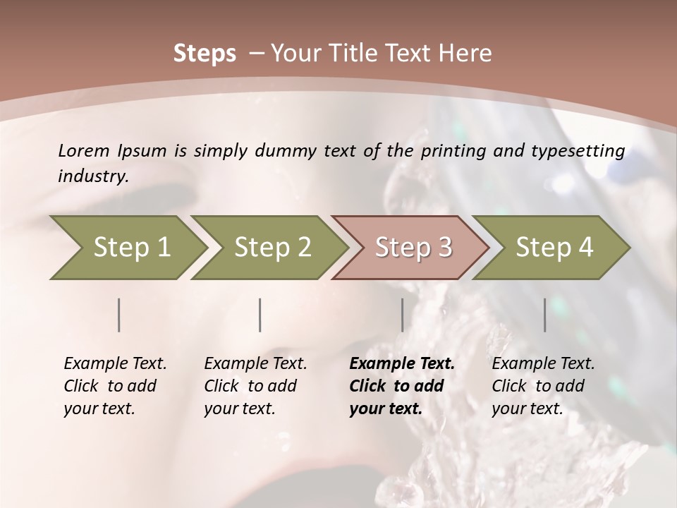 Washing Curiosity One PowerPoint Template