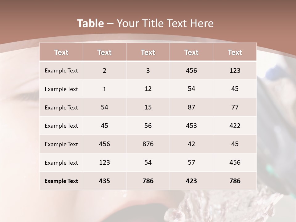 Washing Curiosity One PowerPoint Template