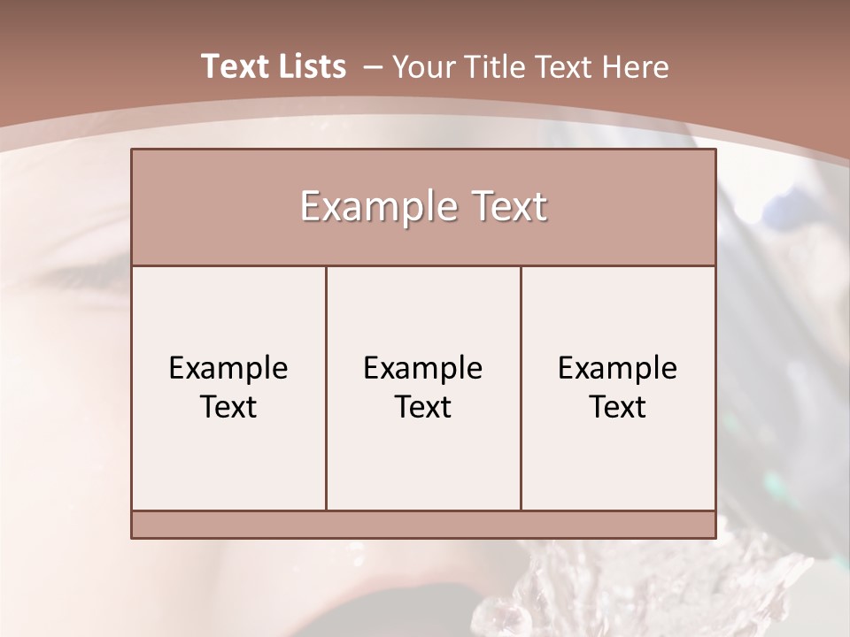 Washing Curiosity One PowerPoint Template