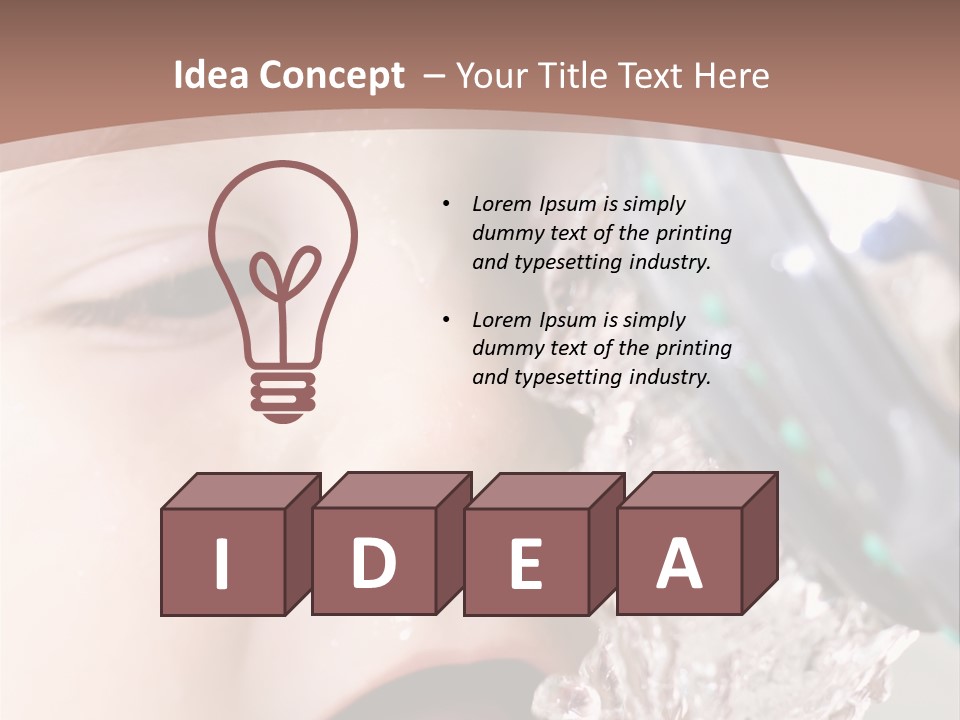 Washing Curiosity One PowerPoint Template