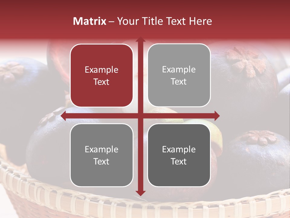Fruit Organic Produce PowerPoint Template