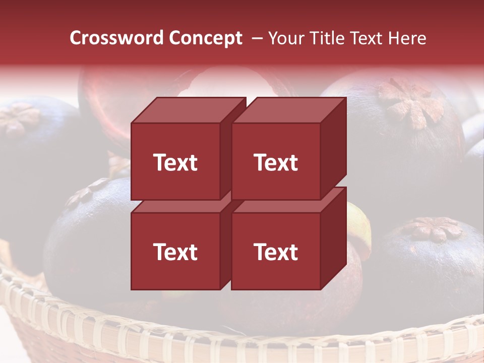 Fruit Organic Produce PowerPoint Template