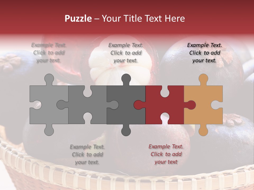 Fruit Organic Produce PowerPoint Template