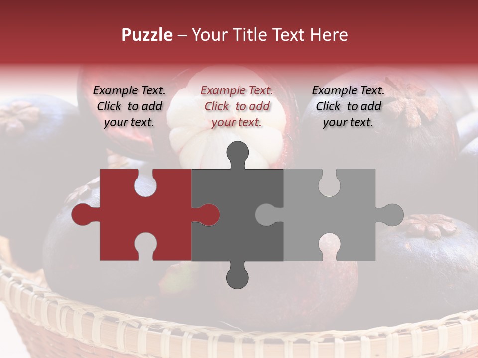 Fruit Organic Produce PowerPoint Template