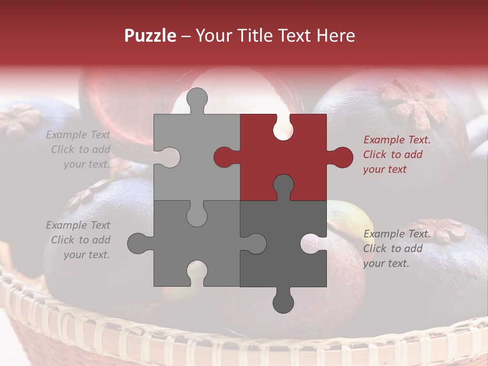 Fruit Organic Produce PowerPoint Template