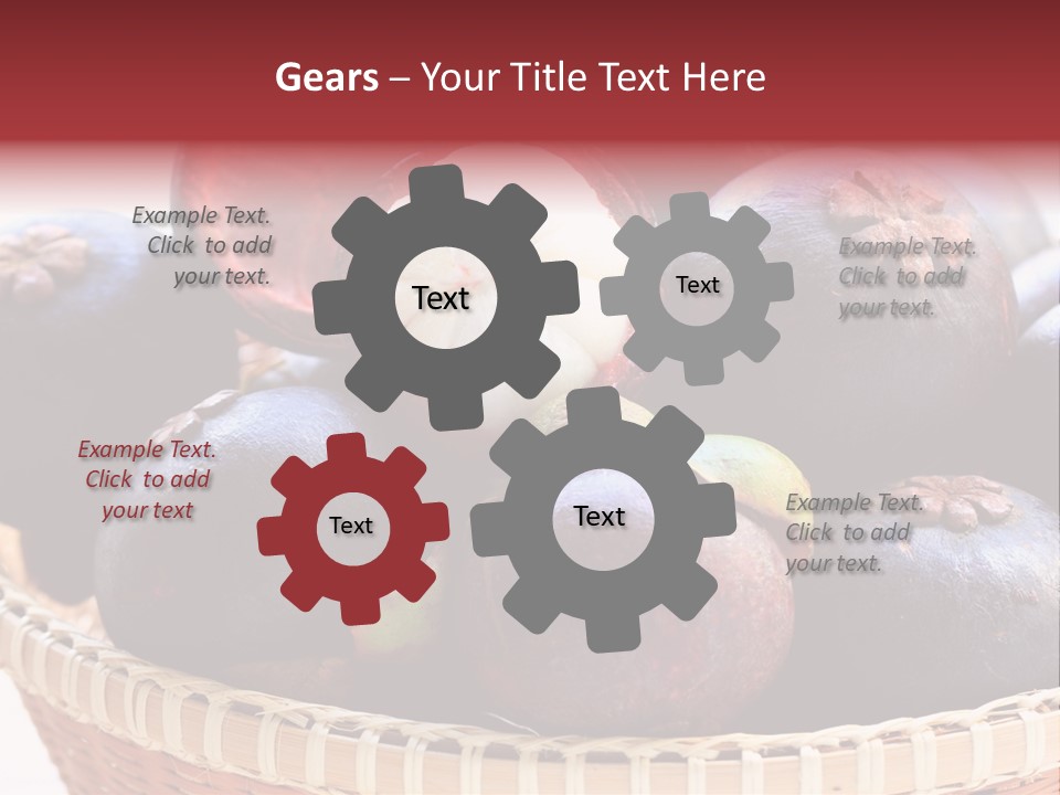 Fruit Organic Produce PowerPoint Template