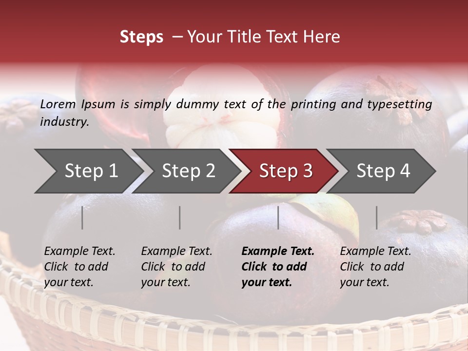 Fruit Organic Produce PowerPoint Template