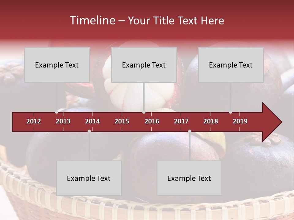 Fruit Organic Produce PowerPoint Template