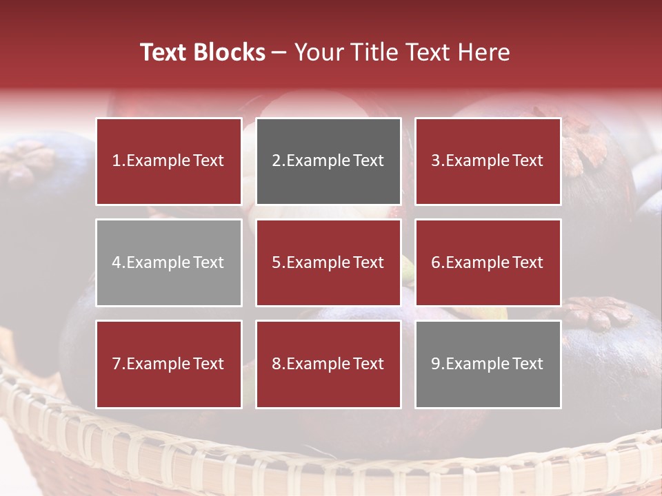 Fruit Organic Produce PowerPoint Template