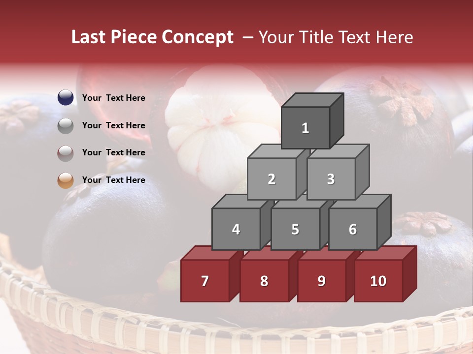 Fruit Organic Produce PowerPoint Template