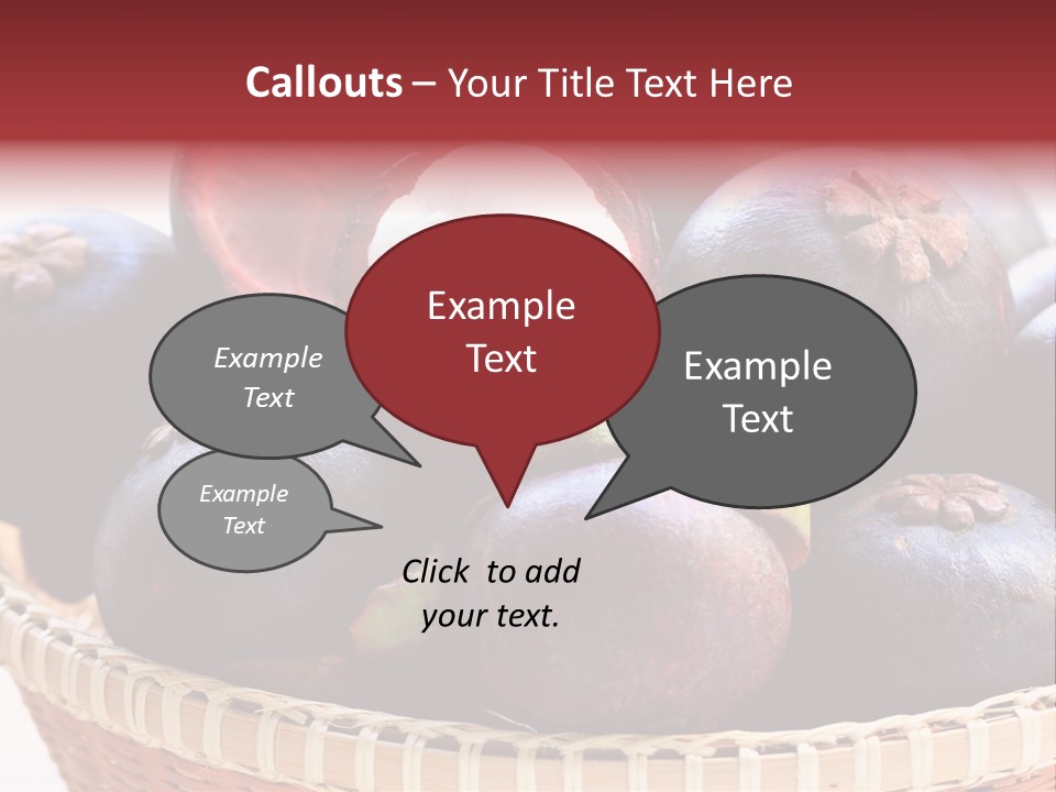 Fruit Organic Produce PowerPoint Template