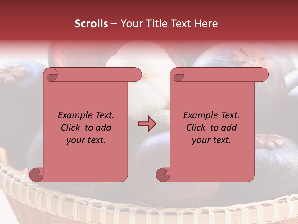 Fruit Organic Produce PowerPoint Template