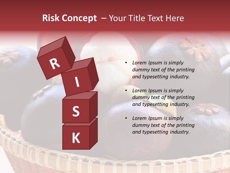 Fruit Organic Produce PowerPoint Template