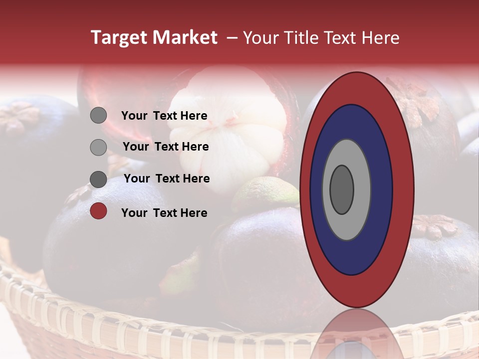 Fruit Organic Produce PowerPoint Template