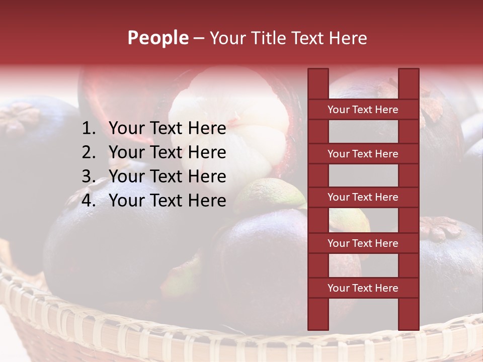 Fruit Organic Produce PowerPoint Template