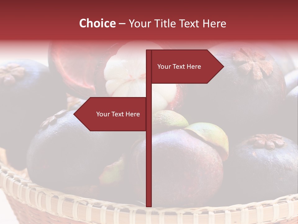 Fruit Organic Produce PowerPoint Template