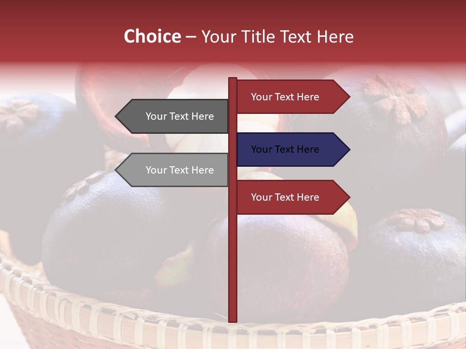 Fruit Organic Produce PowerPoint Template