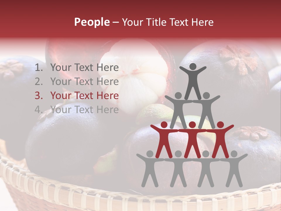 Fruit Organic Produce PowerPoint Template