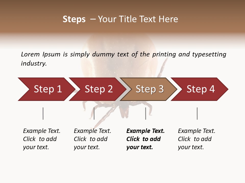 Background Big Parasite PowerPoint Template