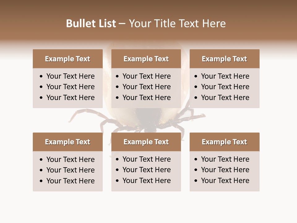 Background Big Parasite PowerPoint Template